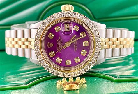 purple rolex replica|rolex purple face.